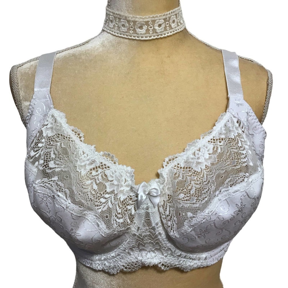 Dorina NWT White Philippa Wire Bra Women 42D